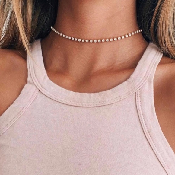 🛍NEW⚡️Sparkling Diamond Choker - Picture 2 of 8